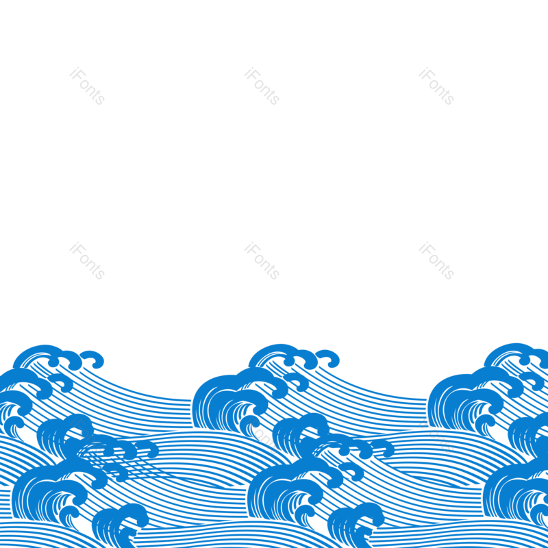 花纹图片,底纹元素,插画PNG,蓝色免抠素材